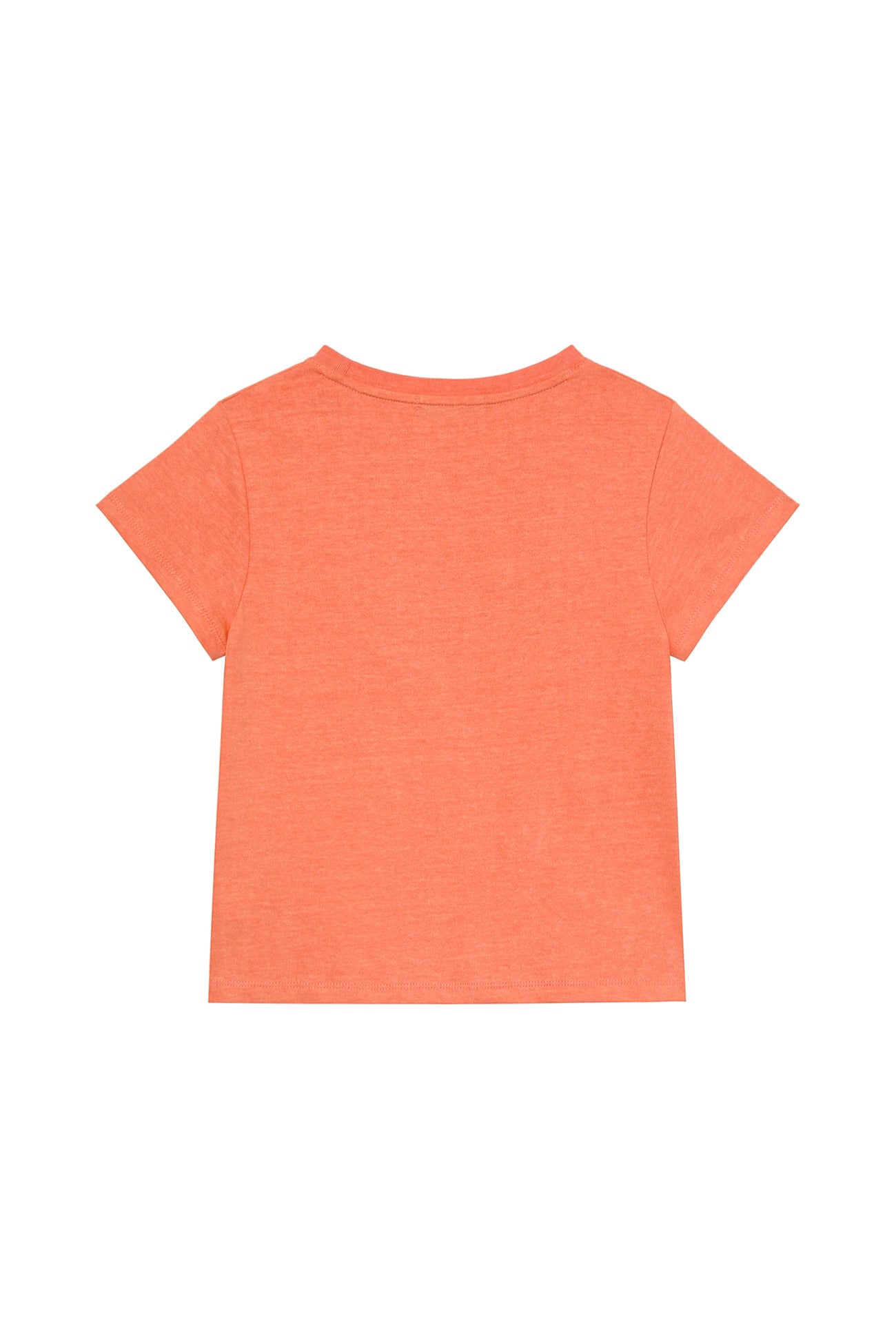 Deinet - Spray Logo Pigment T-Shirt (Orange) product image 2 | TRAB K-Fashion Australia