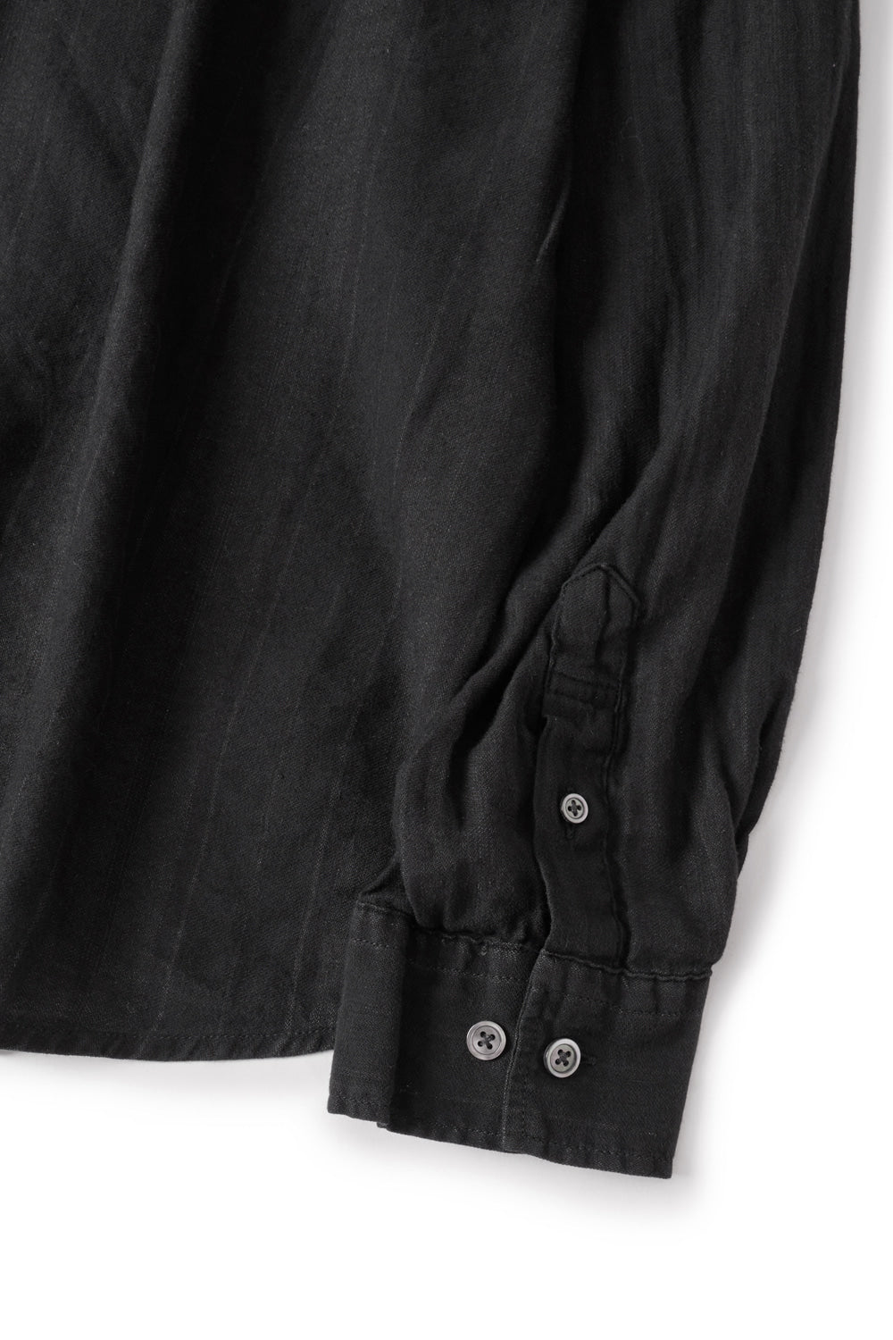 Hatchingroom - Classic Shirt Shadow Stripe (Black) product image 8 | TRAB K-Fashion Australia
