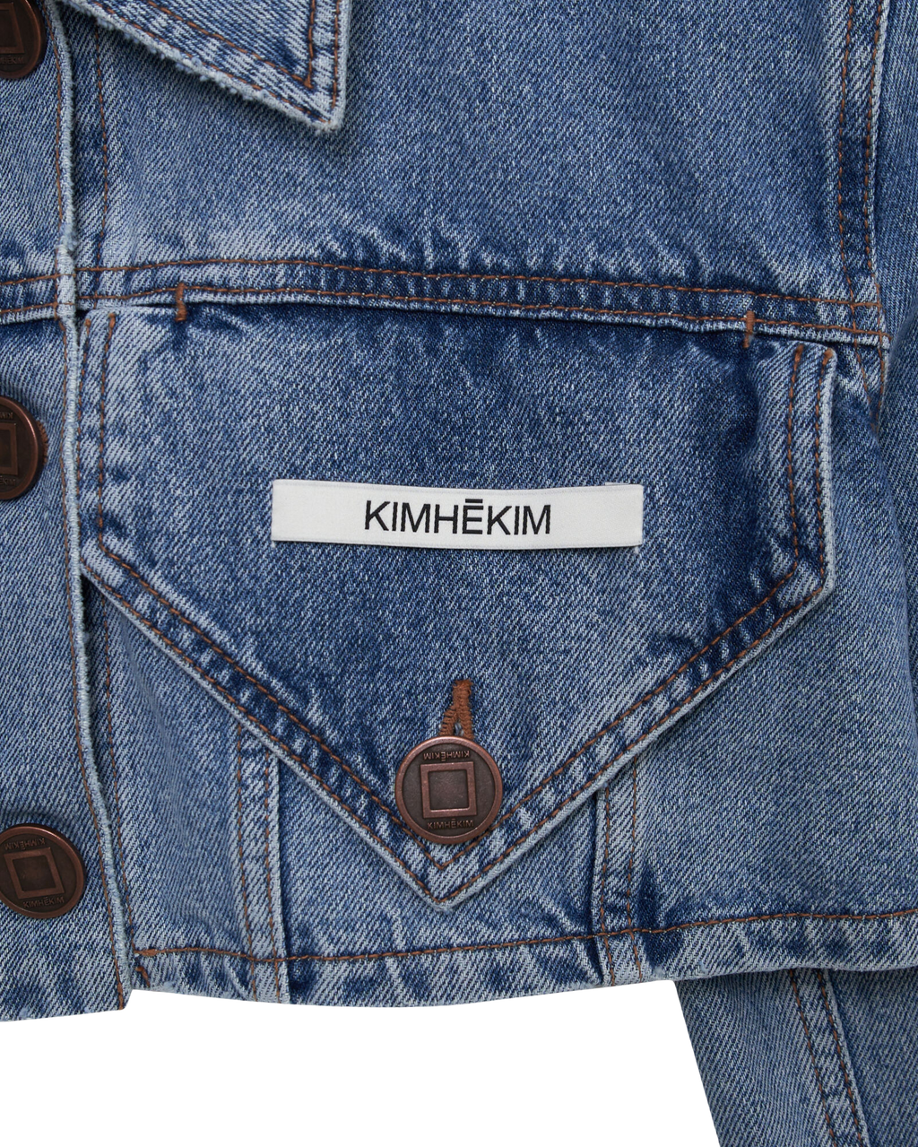 Kimhe Kim - Emma Denim Jacket (Blue) product image 15 | TRAB K-Fashion Australia