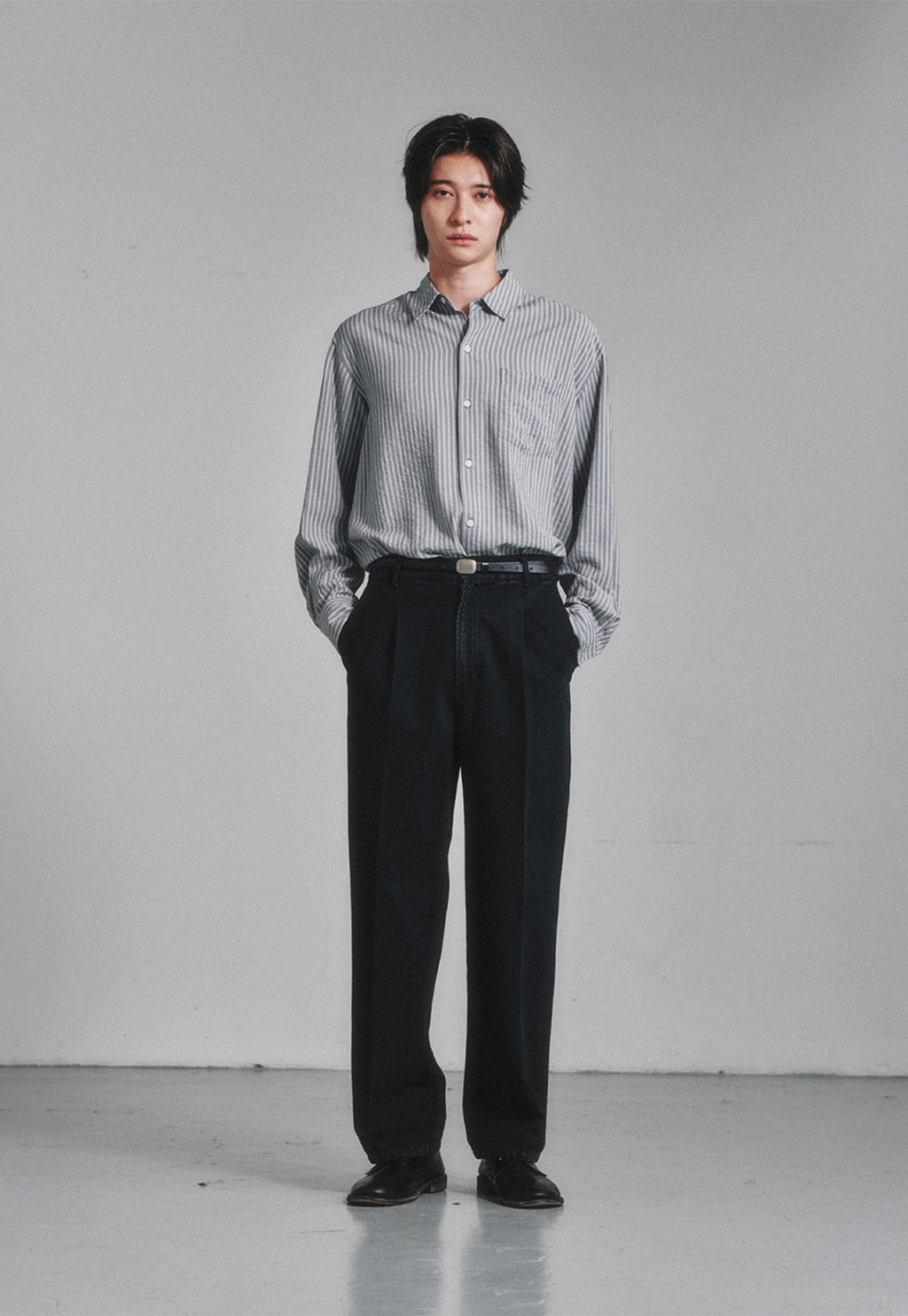 Art if acts - Denim Trousers (Indigo Black) product image 2 | TRAB K-Fashion Australia