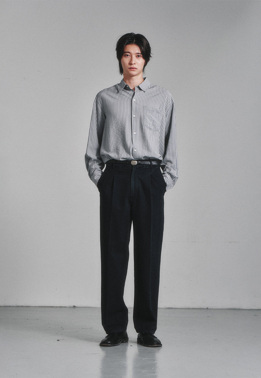 Art if acts - Denim Trousers (Indigo Black) product image 2 | TRAB K-Fashion Australia