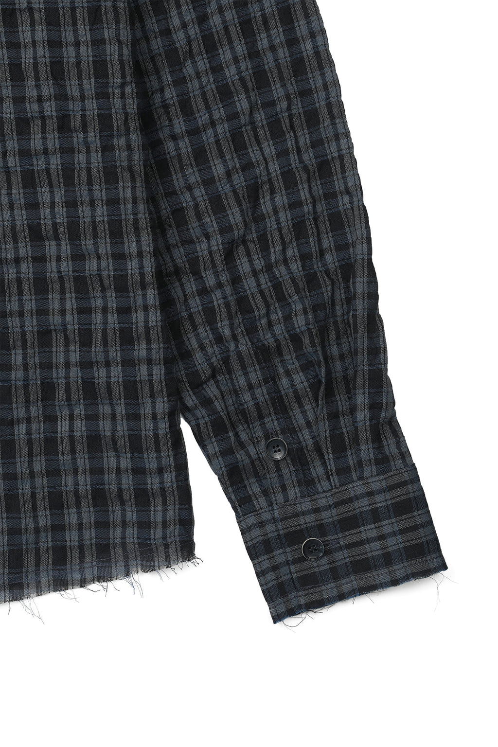 Deinet - Checkered Point Overfit Shirt (Navy) product image 12 | TRAB K-Fashion Australia
