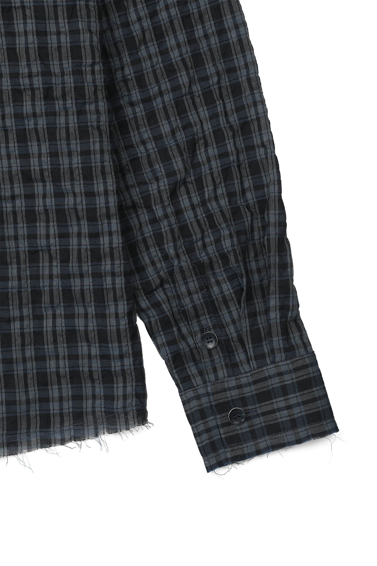 Deinet - Checkered Point Overfit Shirt (Navy) product image 12 | TRAB K-Fashion Australia
