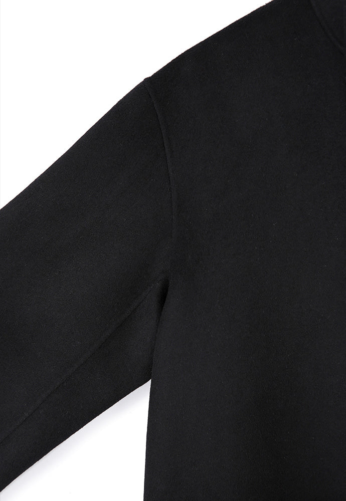 Art if acts - Handmade High Collar Coat (Black) product image 13 | TRAB K-Fashion Australia