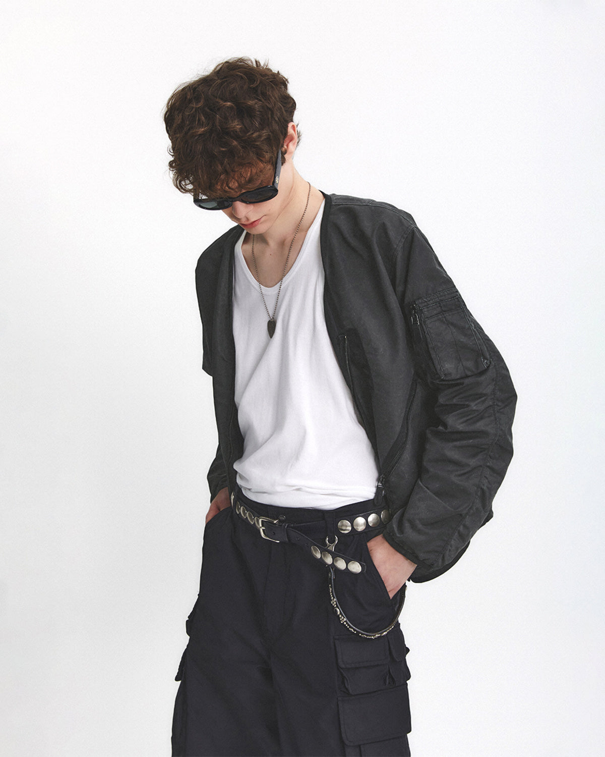 Eastlogue - Pilot Liner Jacket (Pigment Black) product image 2 | TRAB K-Fashion Australia
