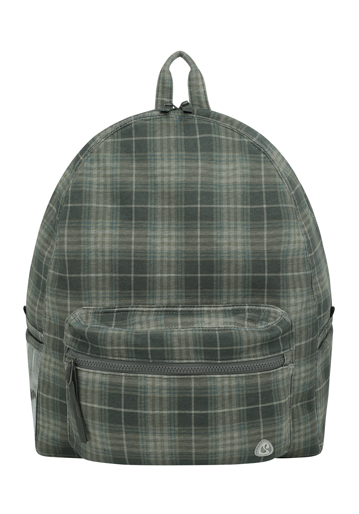 Coyseio - Chunky Sweat Check Backpack (Khaki) product image 2 | TRAB K-Fashion Australia