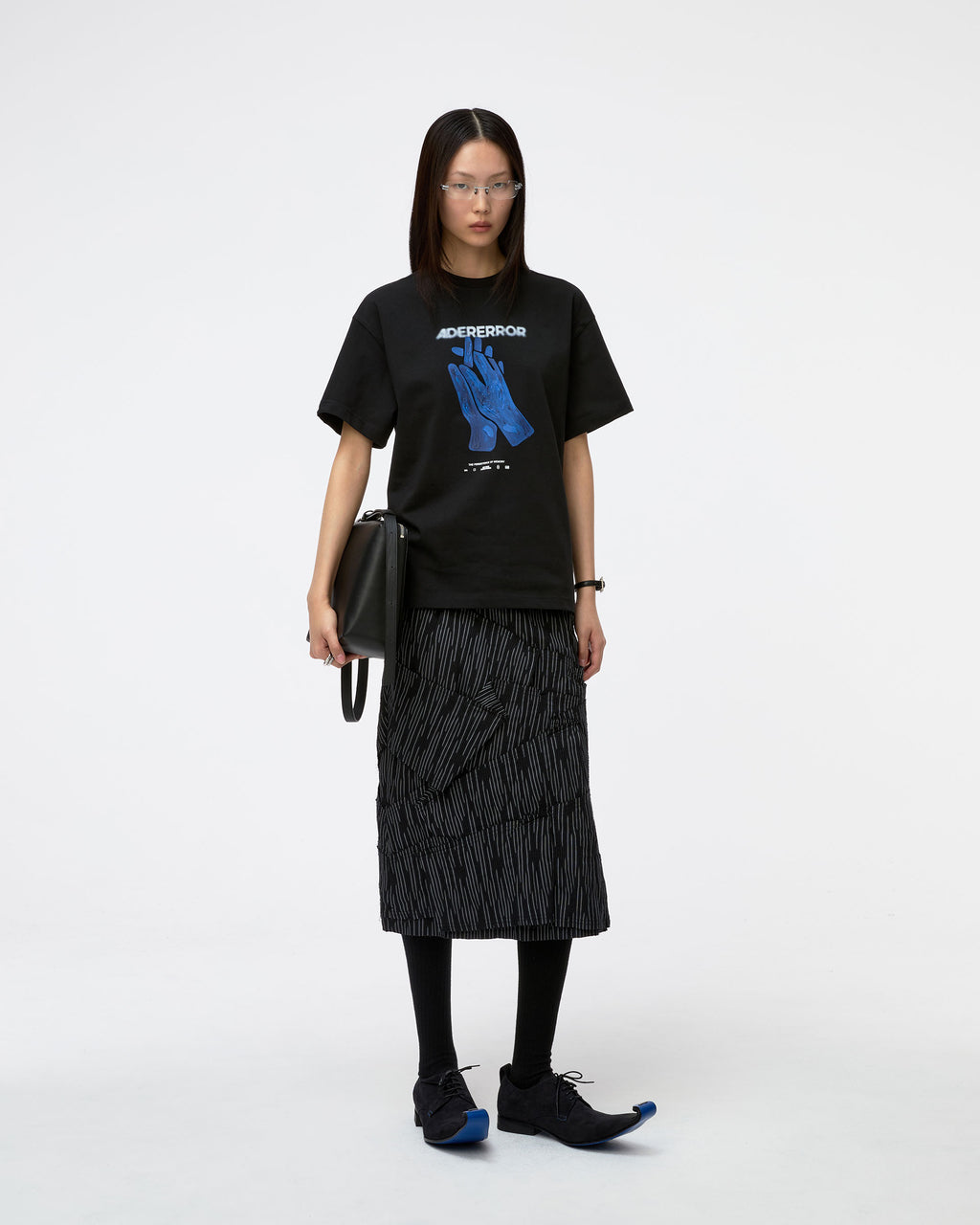 Ader Error - T-shirt Product. 47 (Noir) product image 4 | TRAB K-Fashion Australia