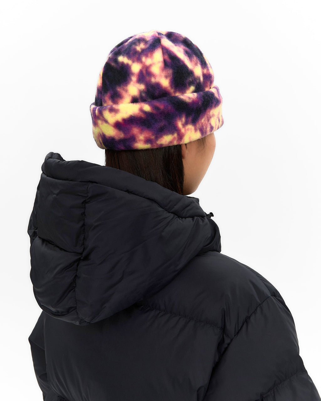 yeseyesee - Lure Fleece Beanie (Infrared) product image 6 | TRAB K-Fashion Australia