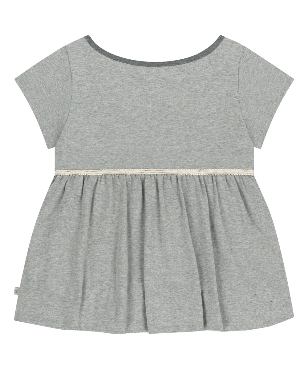 Coyseio - Lace Balloon T-Shirt (Melange Grey) product image 13 | TRAB K-Fashion Australia