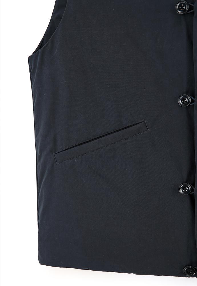Art if acts - Shawl Collar Down Vest (Navy) product image 16 | TRAB K-Fashion Australia