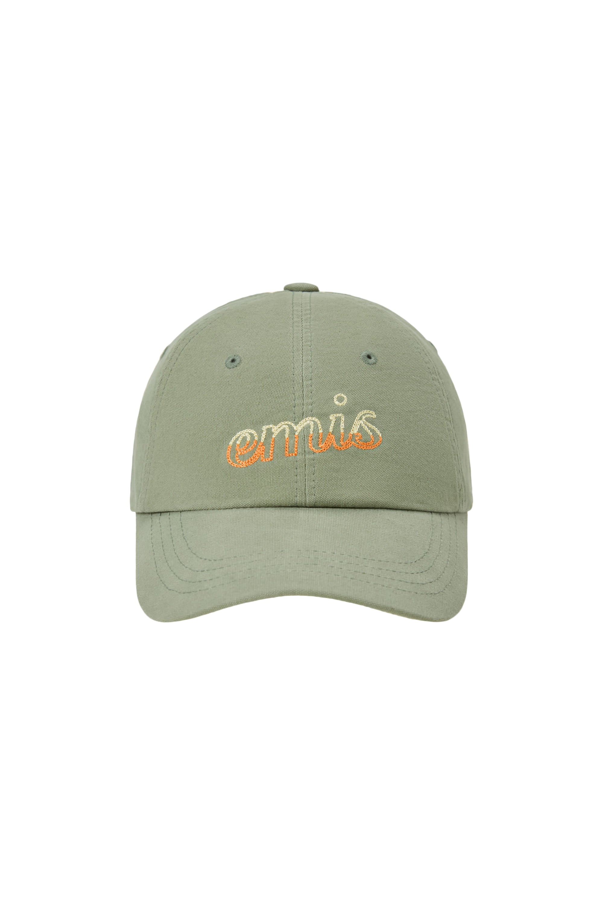 Emis - Chain Stitch Ball Cap (Olive) product image 1 | TRAB K-Fashion Australia