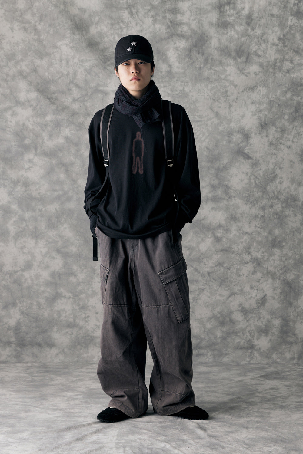 Hatchingroom - Red Ghost Tee (Black) product image 7 | TRAB K-Fashion Australia