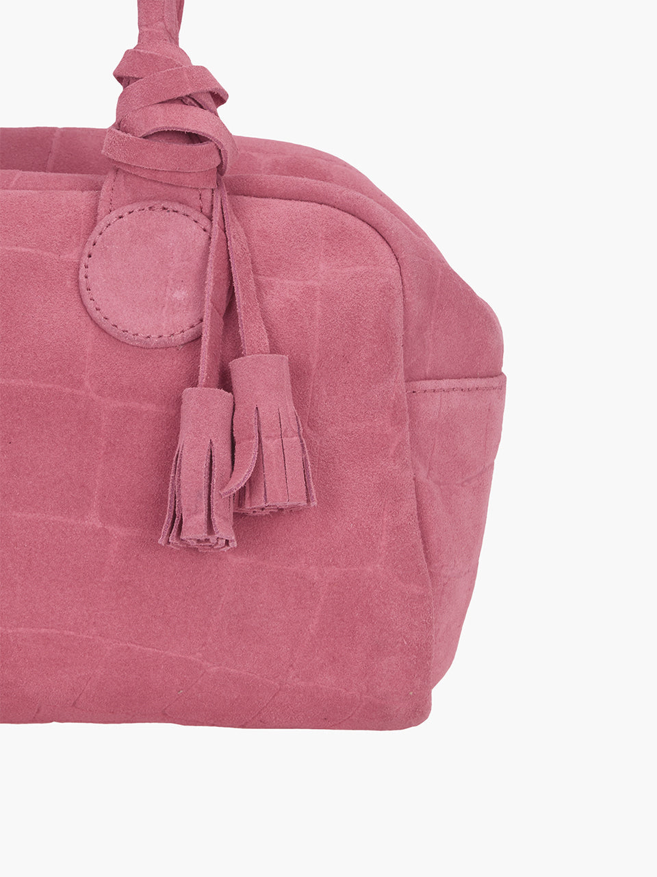 Marge Sherwood - Soft Bowling (Pink Croc-Effect Suede) product image 7 | TRAB K-Fashion Australia