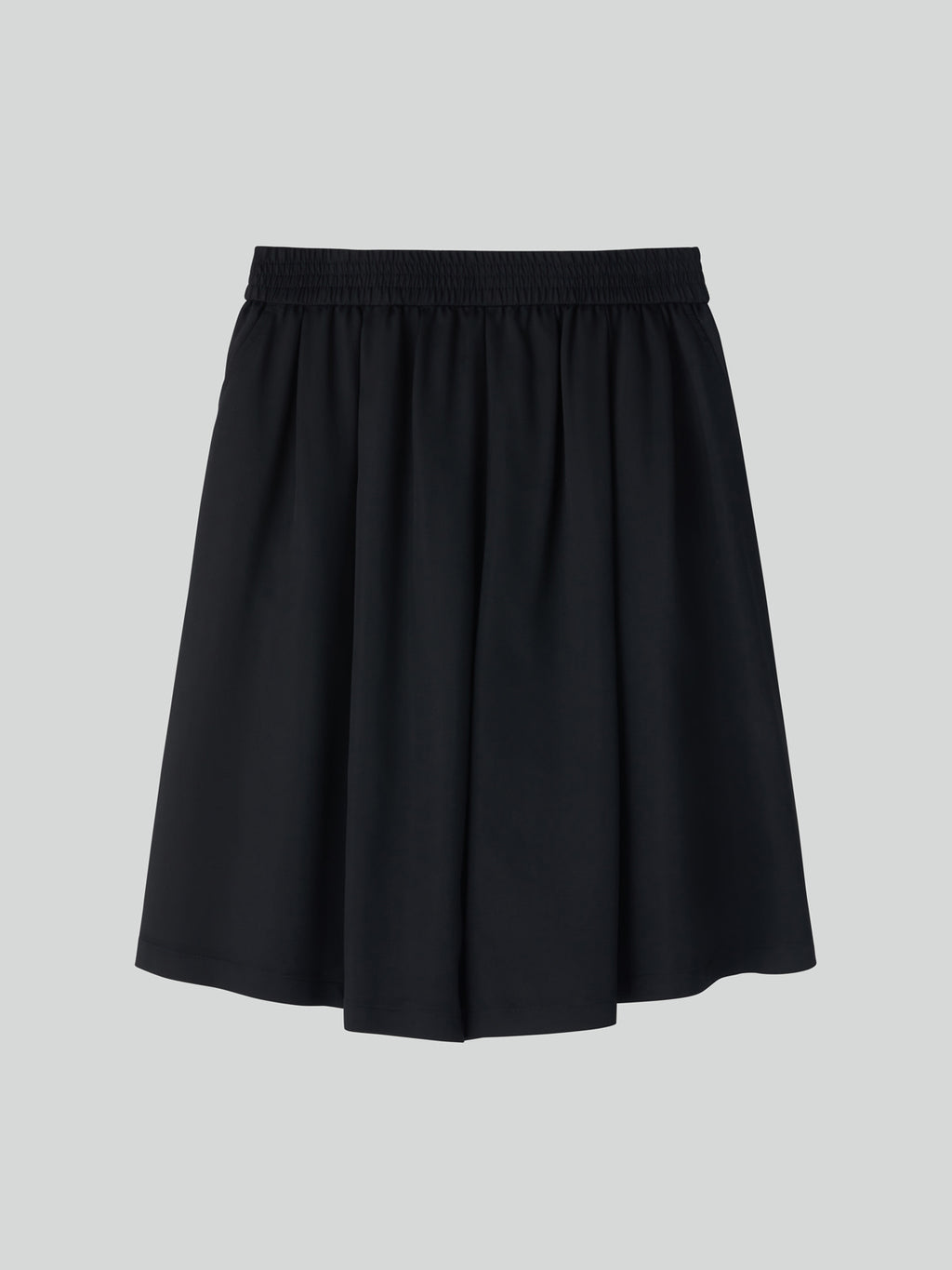 Recto - Banding Wide Culotte Pants (Black) product image 5 | TRAB K-Fashion Australia