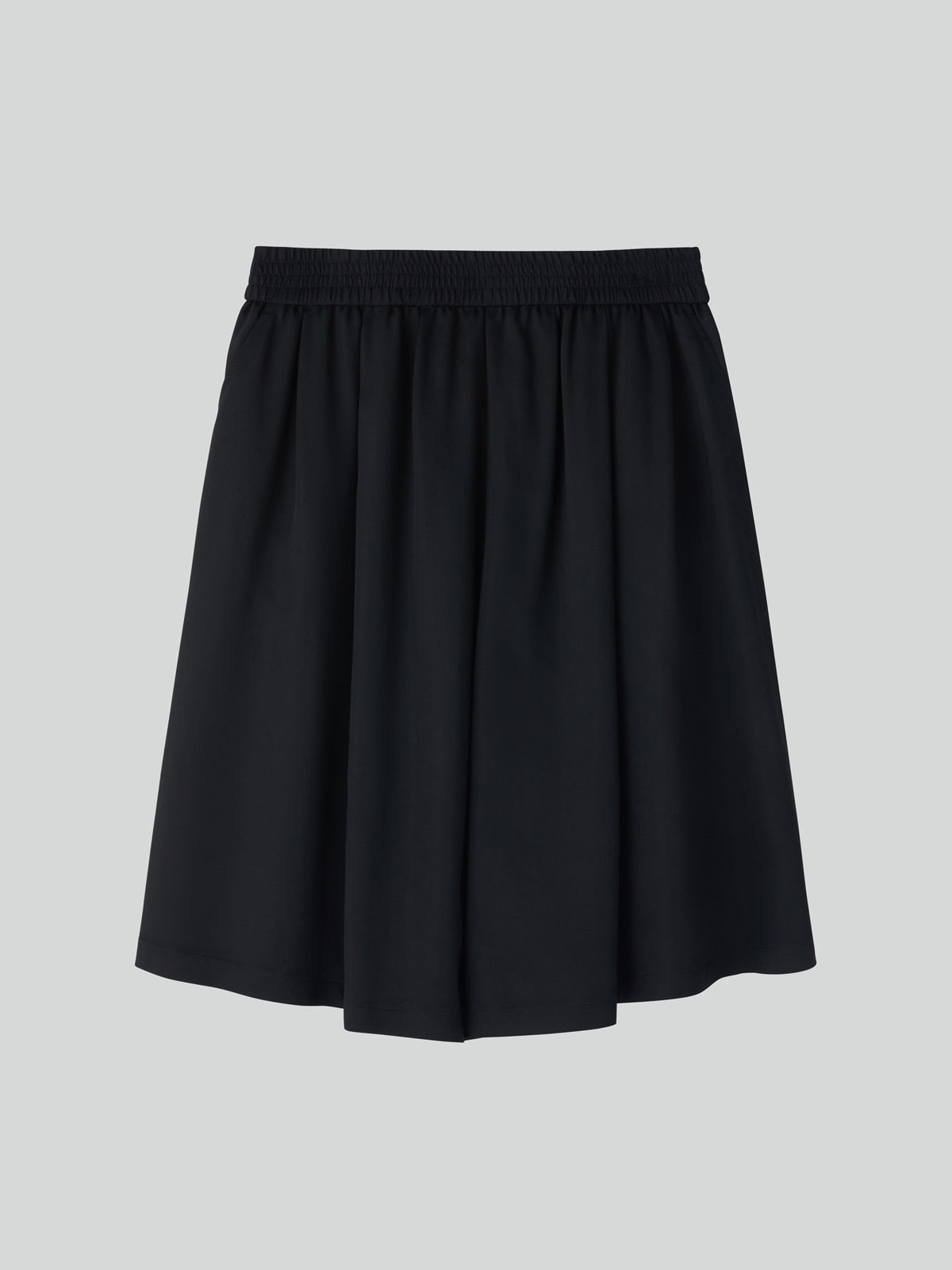Recto - Banding Wide Culotte Pants (Black) product image 5 | TRAB K-Fashion Australia