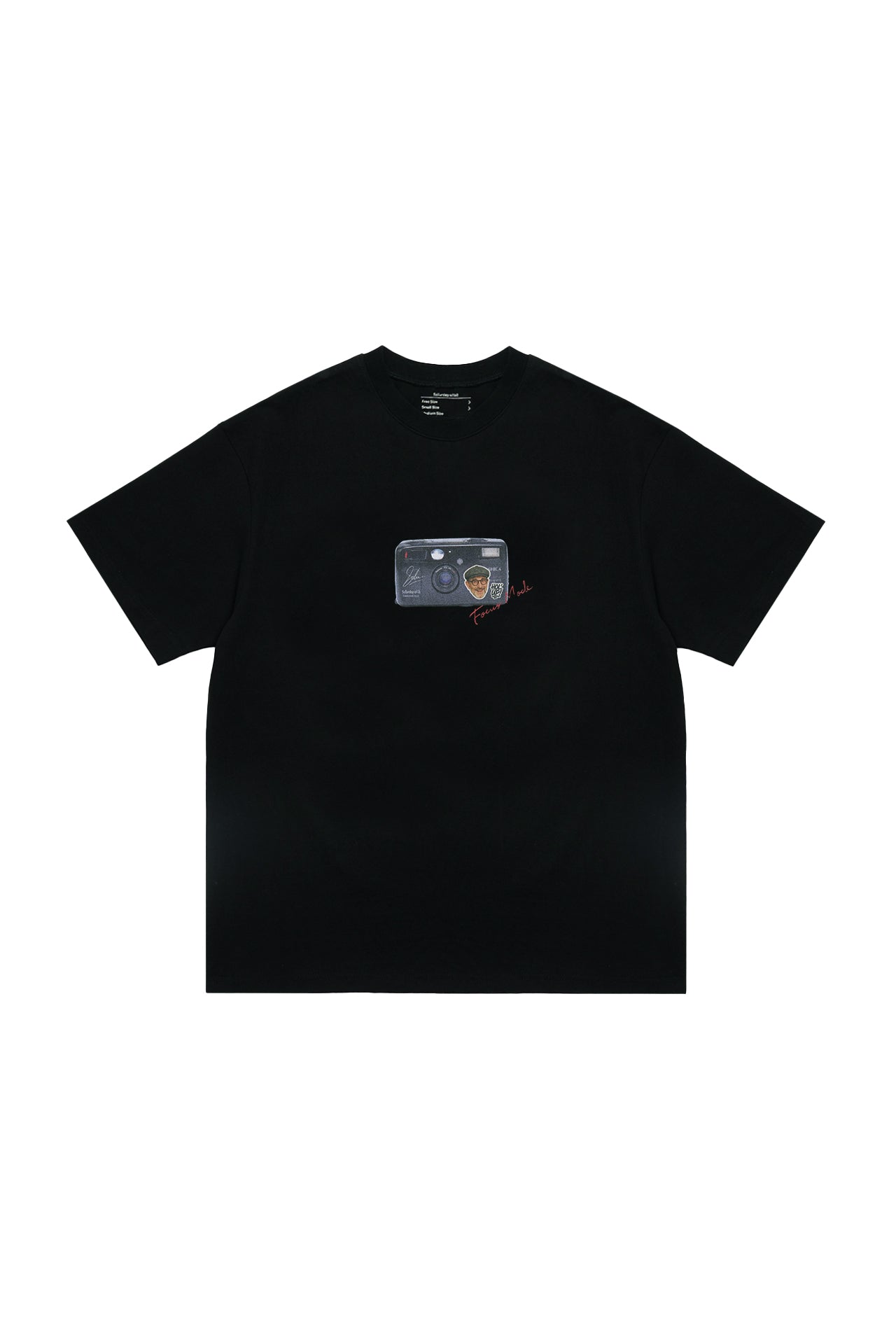 STU - Camera Printing T-Shirt (Black) product image 14 | TRAB K-Fashion Australia