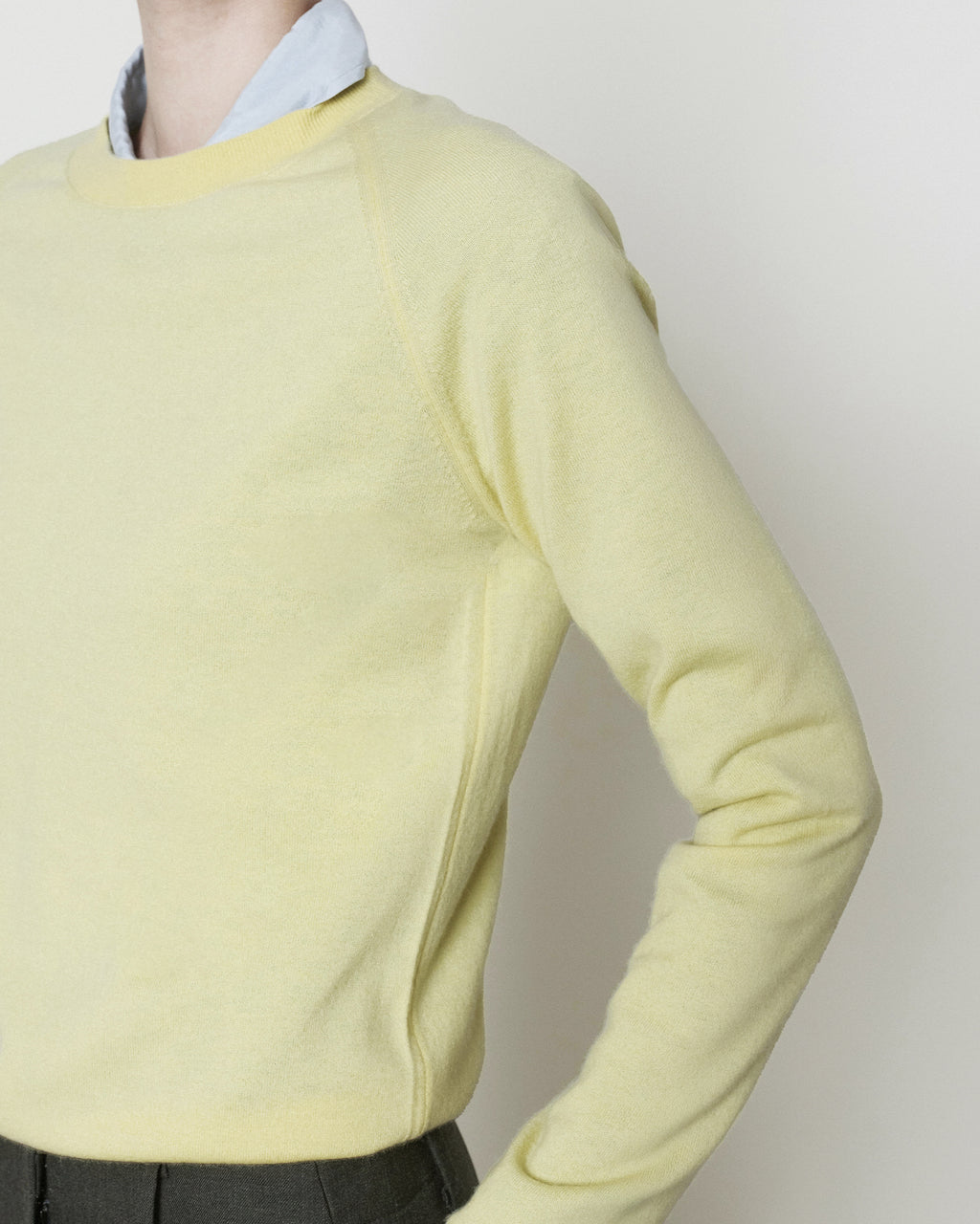 Brownyard - Super Fine Bound Neck Knit (Yellow) product image 4 | TRAB K-Fashion Australia