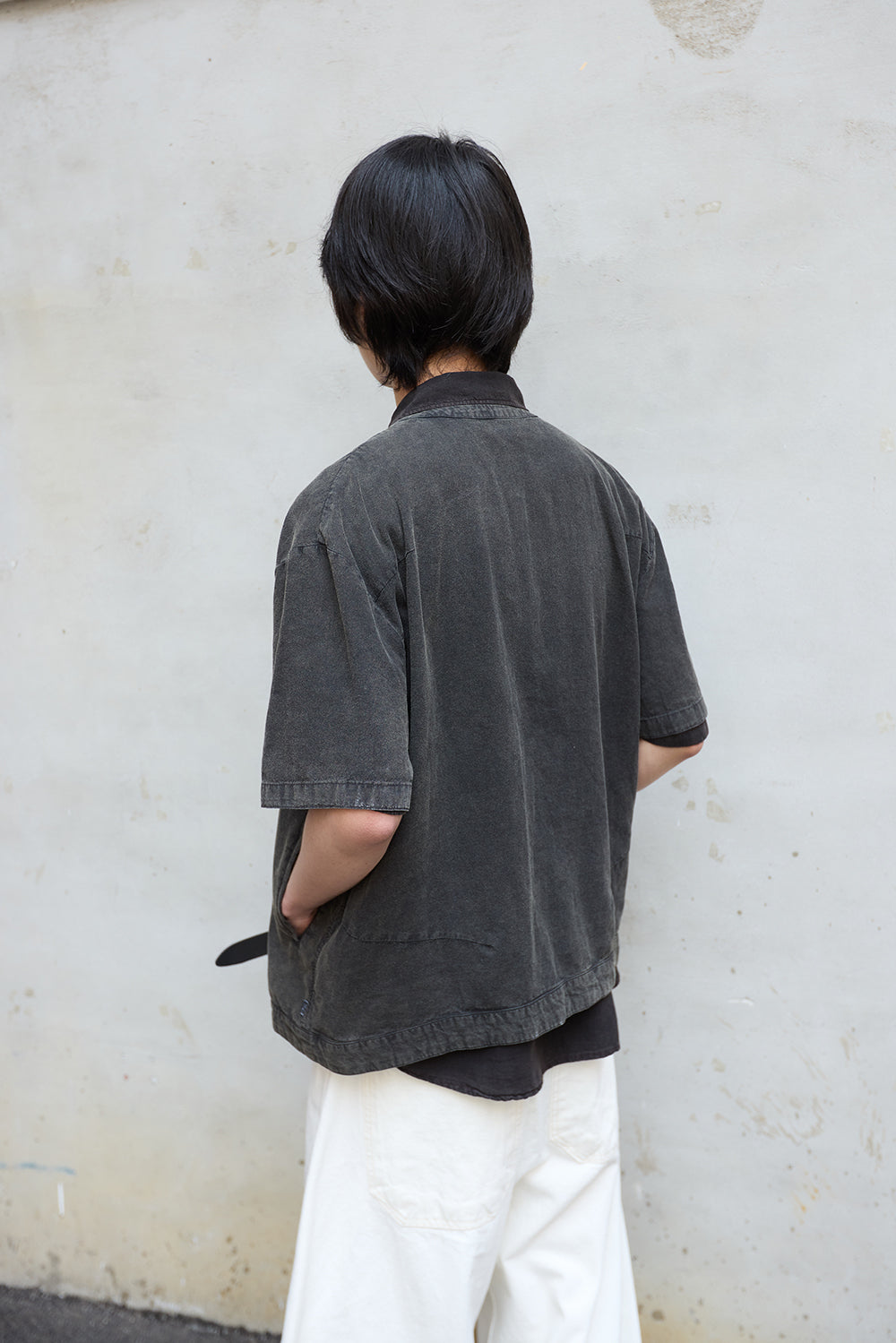 Hatchingroom - Layer Shirket Dusty (Black) product image 9 | TRAB K-Fashion Australia