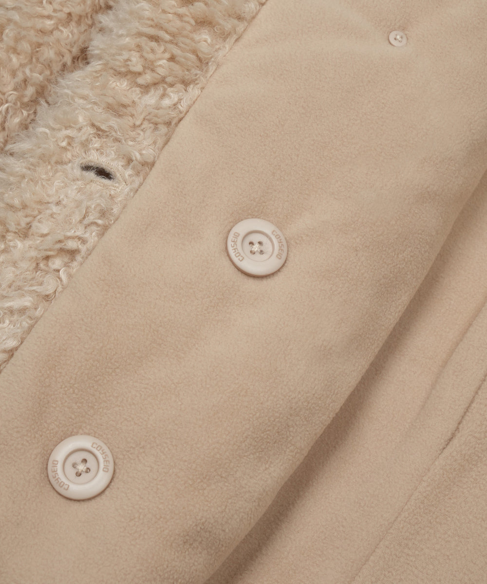 Coyseio - Soft Fur Coat (Light Beige) product image 16 | TRAB K-Fashion Australia