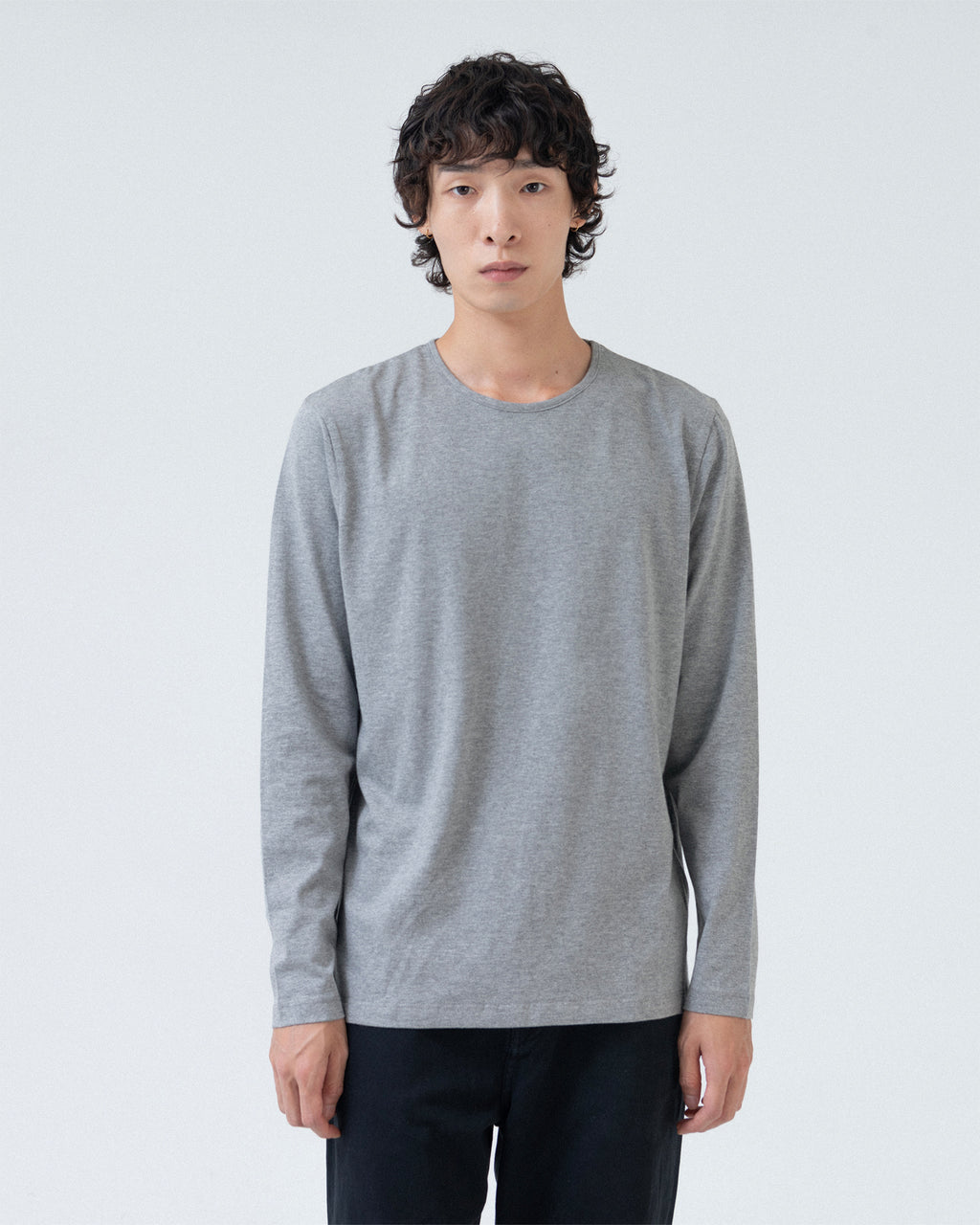 Brownyard - Essential Long Sleeve (Grey) product image 2 | TRAB K-Fashion Australia