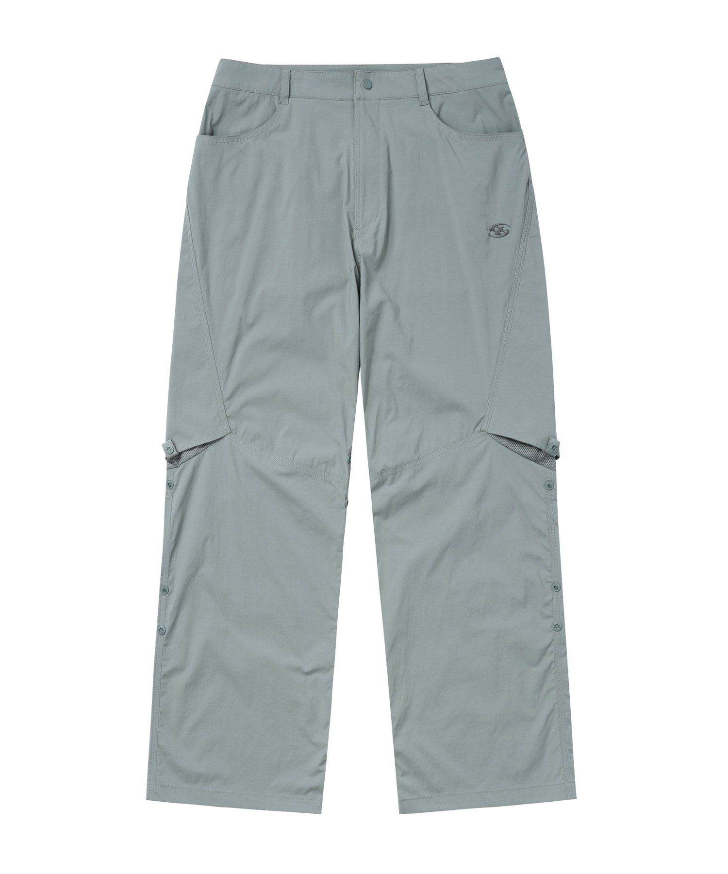 San San Gear - Snap Stretch Pants (Green Grey) product image 4 | TRAB K-Fashion Australia