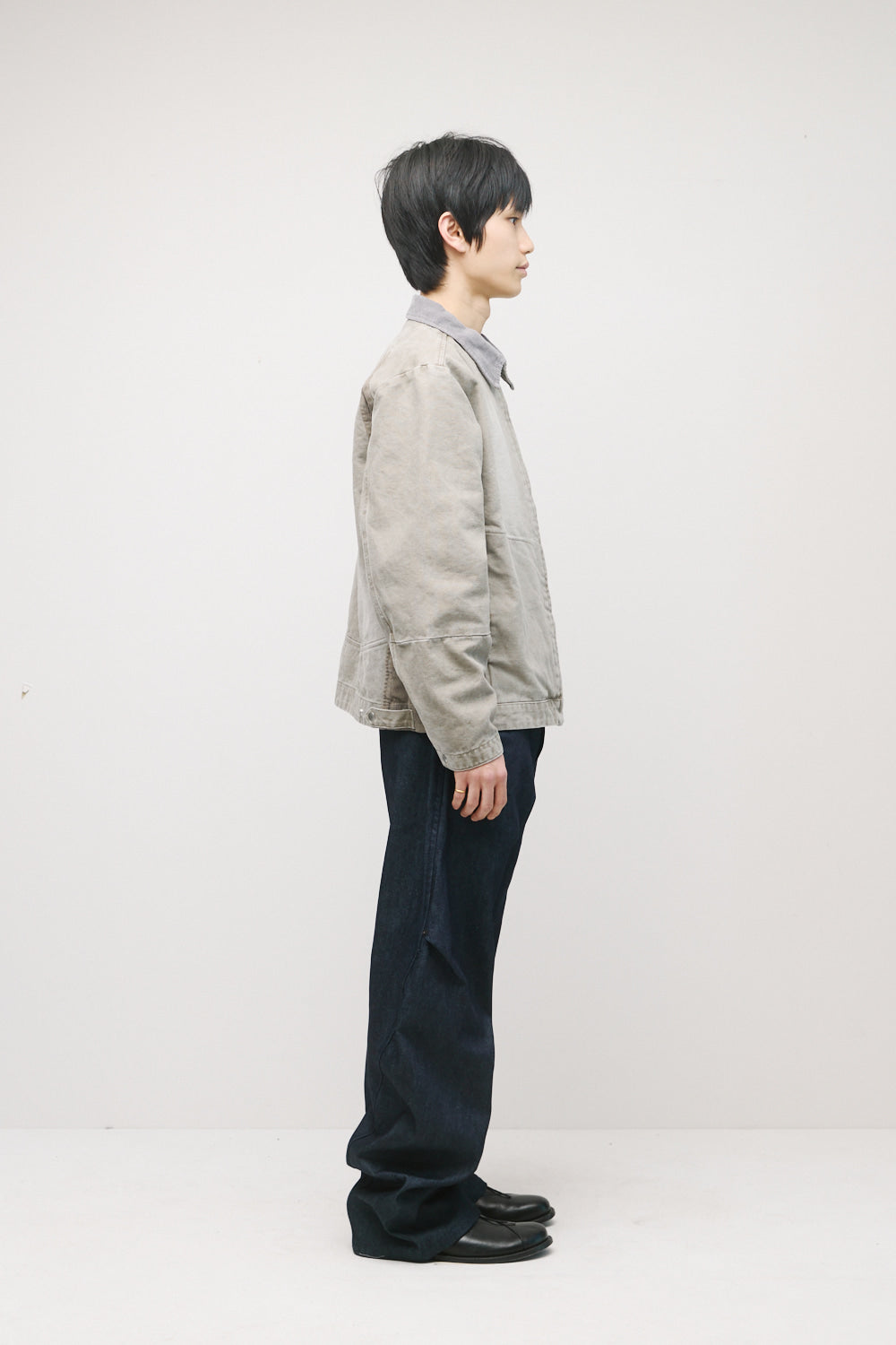 Hatchingroom - Canvas Work Jacket (Faded Beige) product image 6 | TRAB K-Fashion Australia