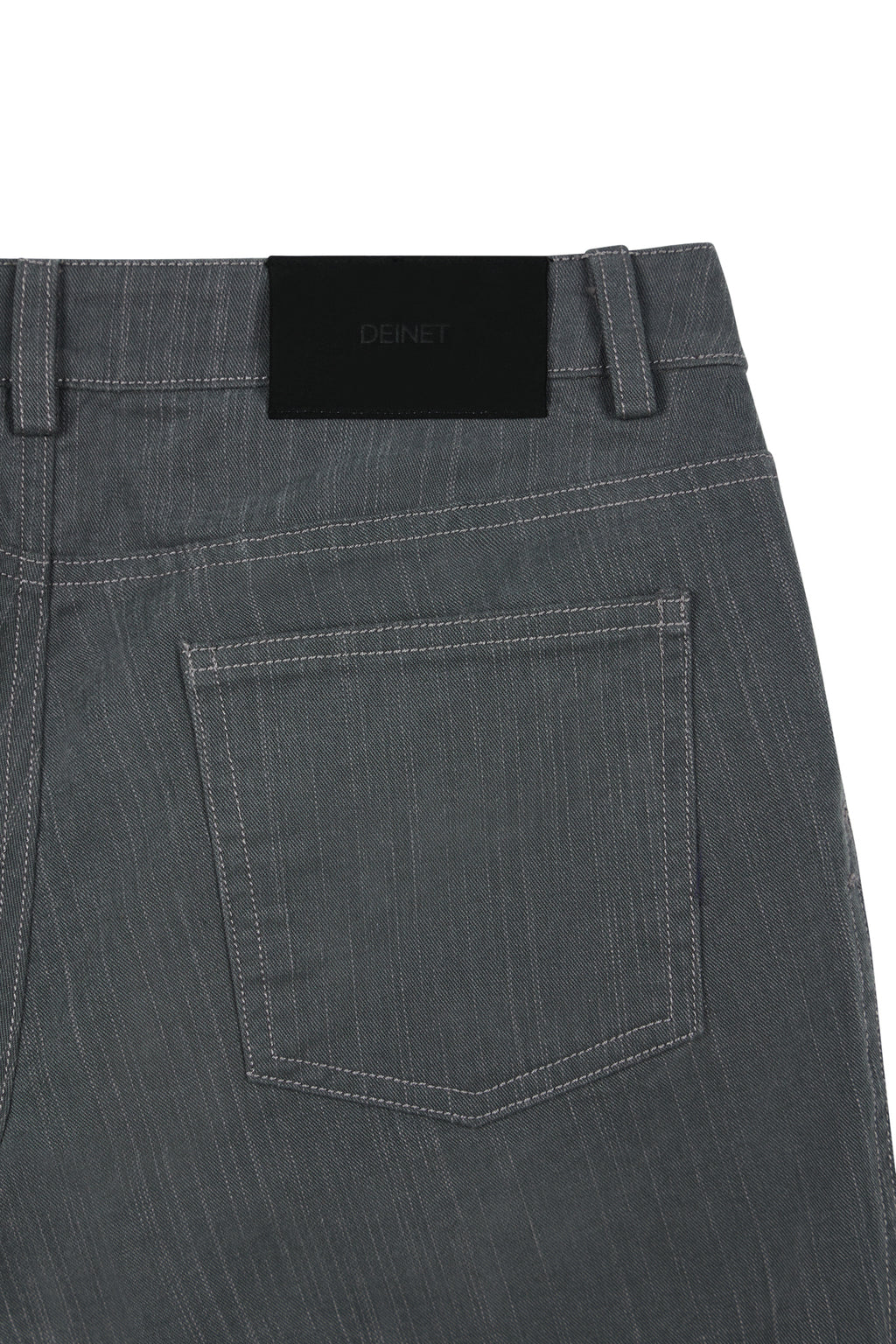 Deinet - Stud Line Damege Boots Cut Denim (Grey) product image 15 | TRAB K-Fashion Australia