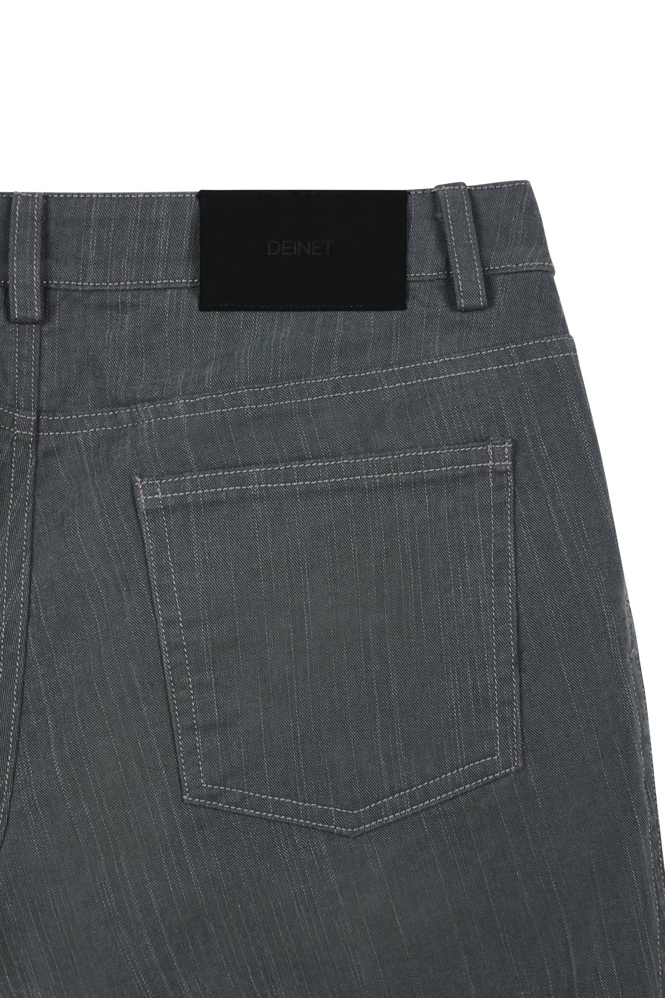 Deinet - Stud Line Damege Boots Cut Denim (Grey) product image 15 | TRAB K-Fashion Australia