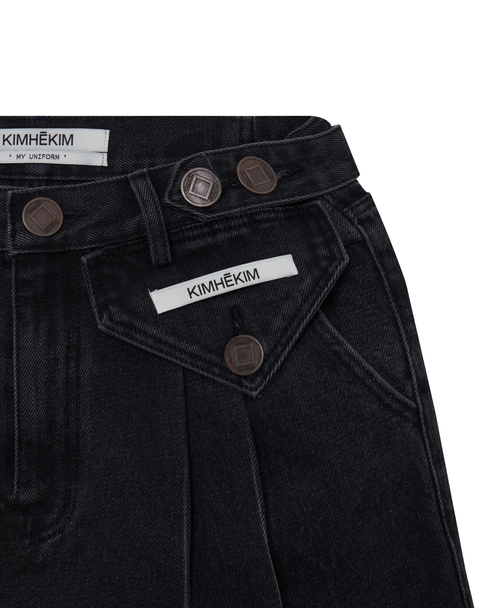 Kimhe Kim - Two Pocket Pants (Black) product image 14 | TRAB K-Fashion Australia