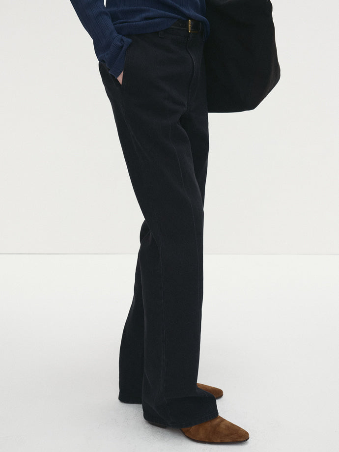 Tonywack - Flared-Leg Tailored Jeans (Washed Black) product image 2 | TRAB K-Fashion Australia