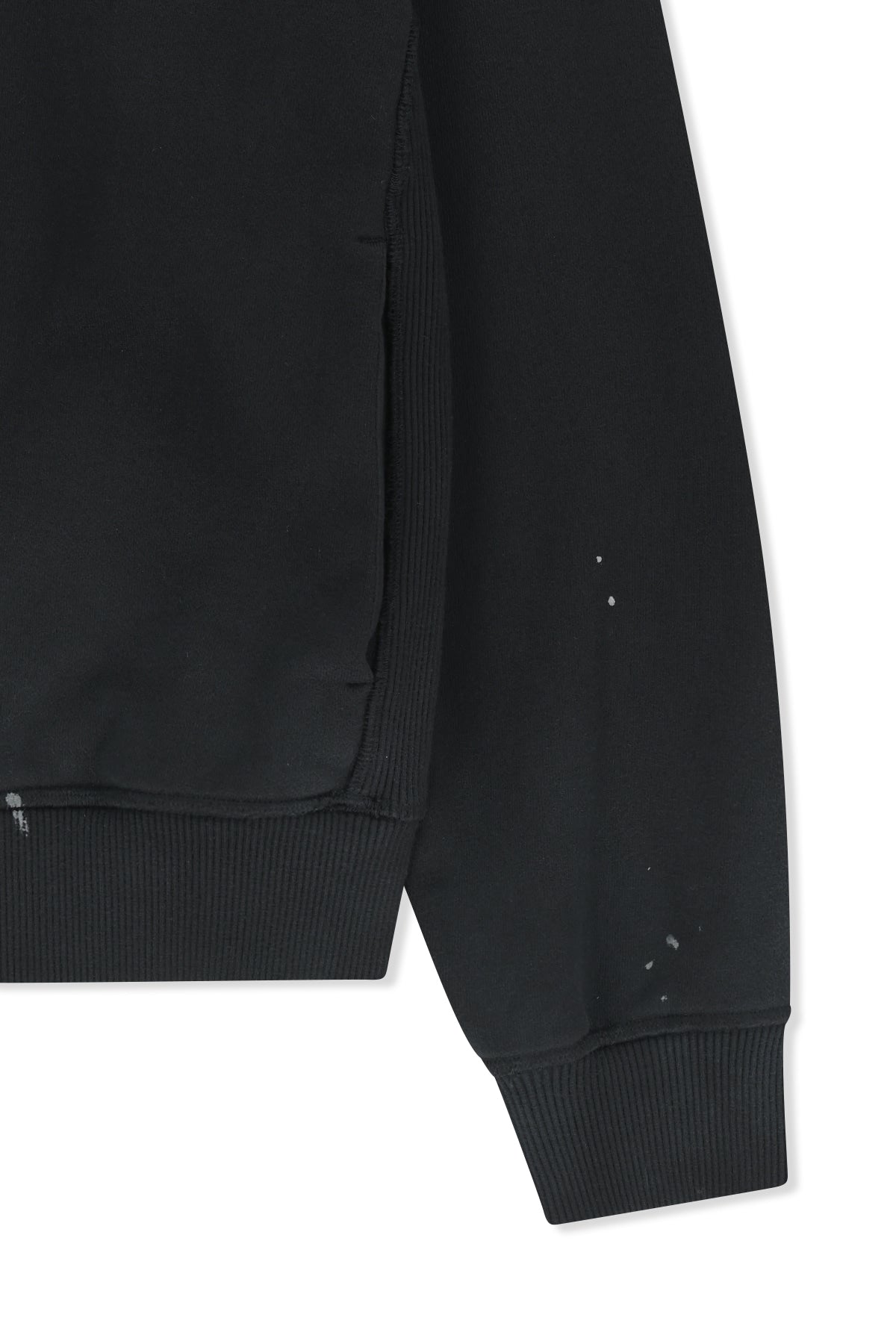 Matin Kim - Dusty Washed Button Up Jumper (Black) product image 4 | TRAB K-Fashion Australia