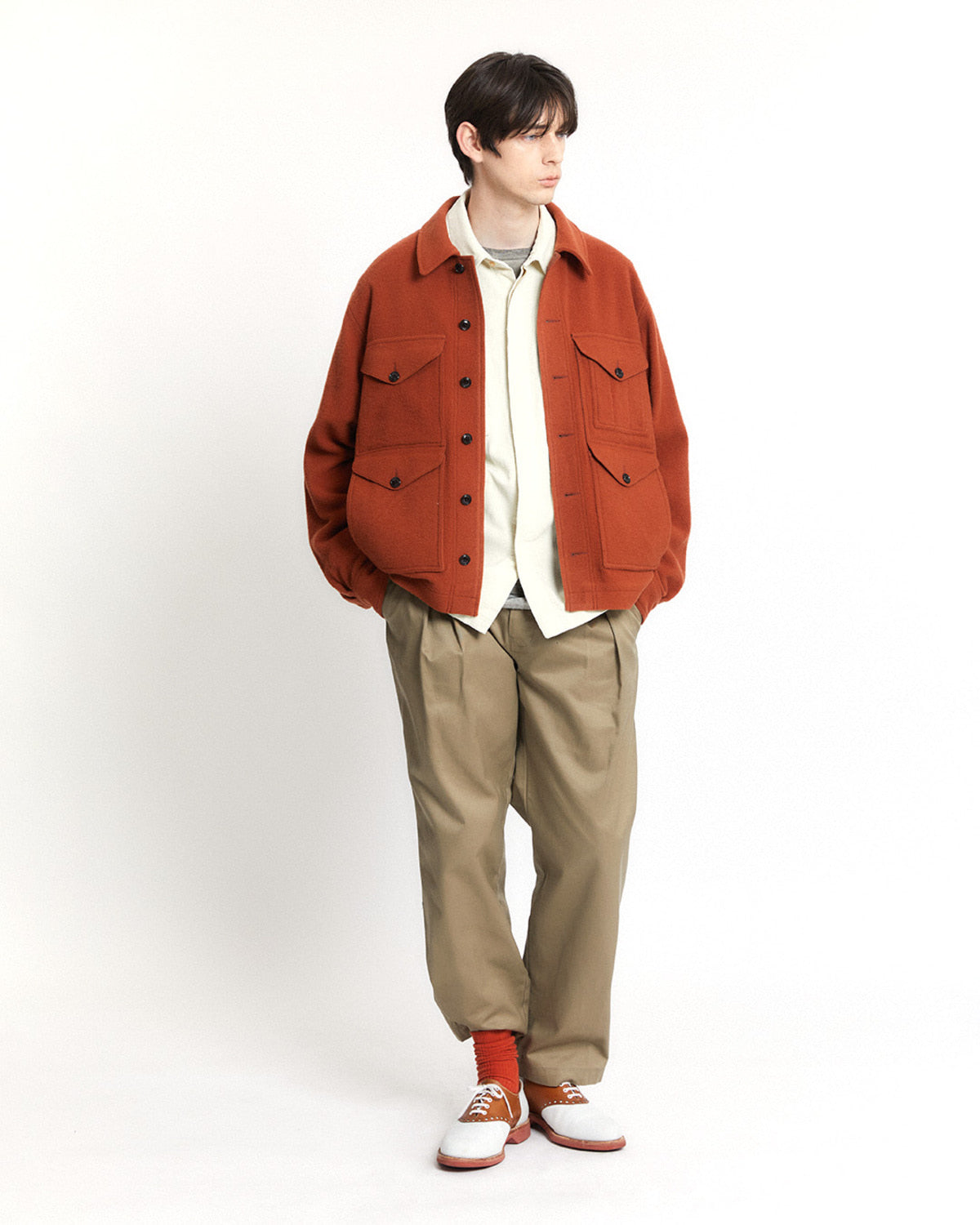 Eastlogue - Cruiser Jacket (Orange) product image 1 | TRAB K-Fashion Australia