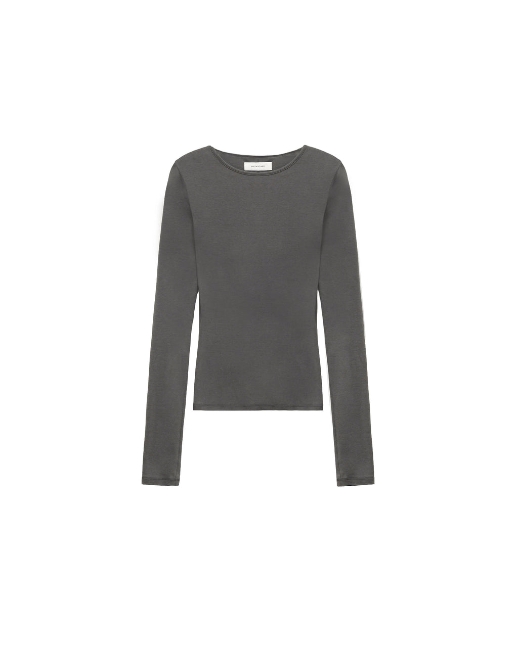 Brownyard - Ribbed Long Sleeve (Dark Grey) product image 6 | TRAB K-Fashion Australia