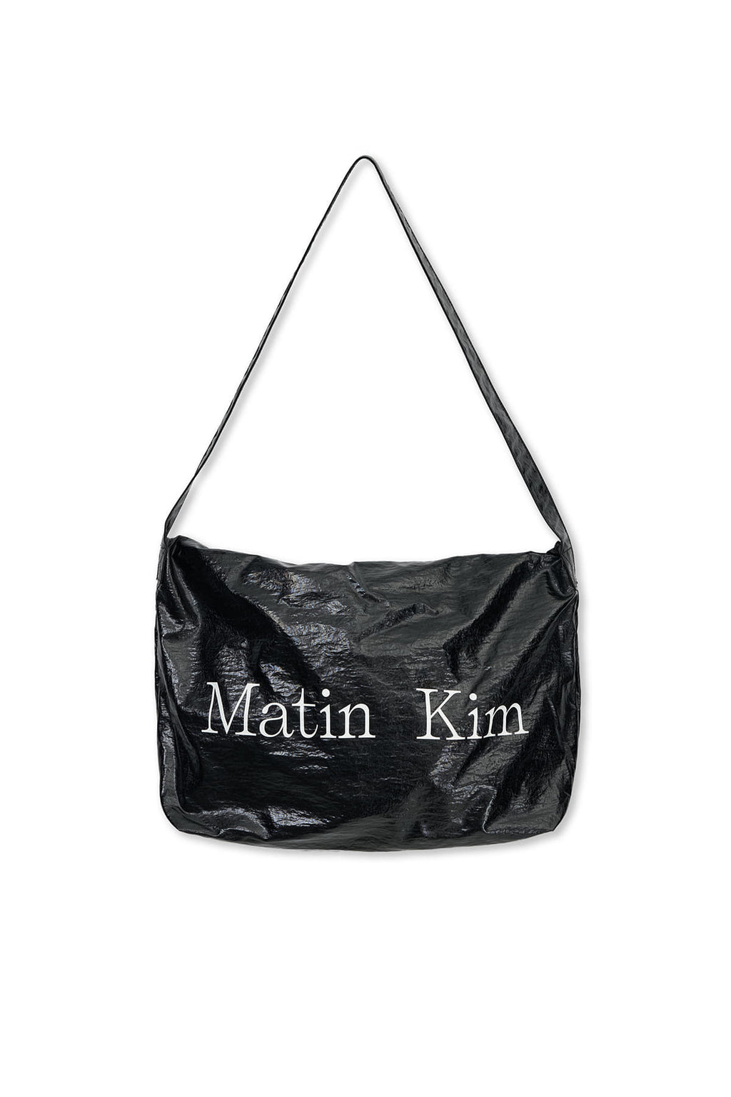 Matin Kim - Glossy Light Two Way Bag (Black) product image 1 | TRAB K-Fashion Australia