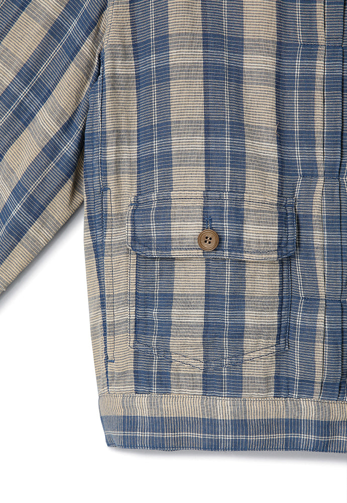 Art if acts - Vintage Check Trucker (Vintage Blue) product image 10 | TRAB K-Fashion Australia