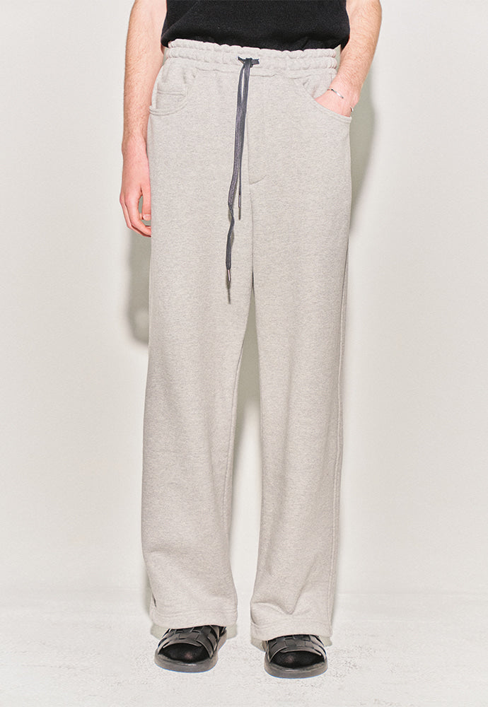 Tonywack - Smooth Brushed-Jersey 4-Pocket Lounge Pants (Melange Grey) product image 5 | TRAB K-Fashion Australia