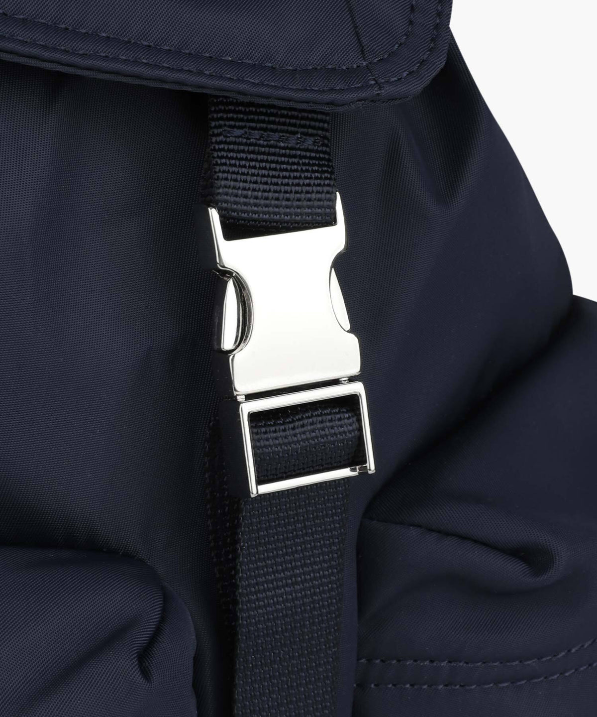 Marithe & Francois Girbaud - Classic Logo Metal Buckle Backpack (Navy) product image 6 | TRAB K-Fashion Australia