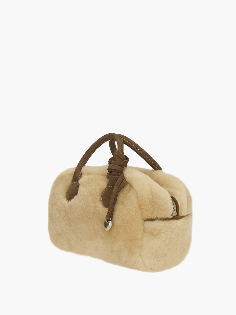 Marge Sherwood - Soft Bowling (Beige Shearling+Chestnut Nubuck) product image 6 | TRAB K-Fashion Australia