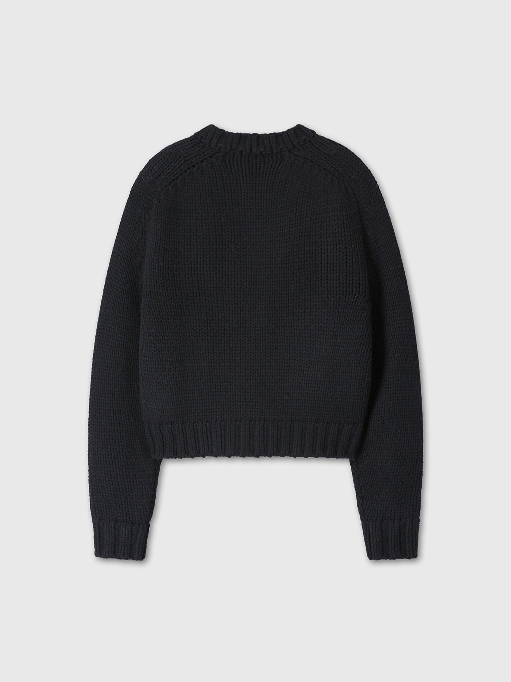 Tonywack - Shetland Wool Knitted Zip Blouson (Black) product image 8 | TRAB K-Fashion Australia
