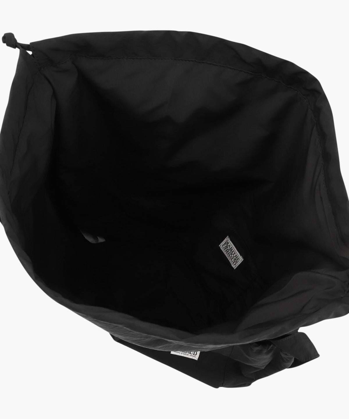 Marithe & Francois Girbaud - Classic Logo String Nylon Cross Bag (Black) product image 6 | TRAB K-Fashion Australia