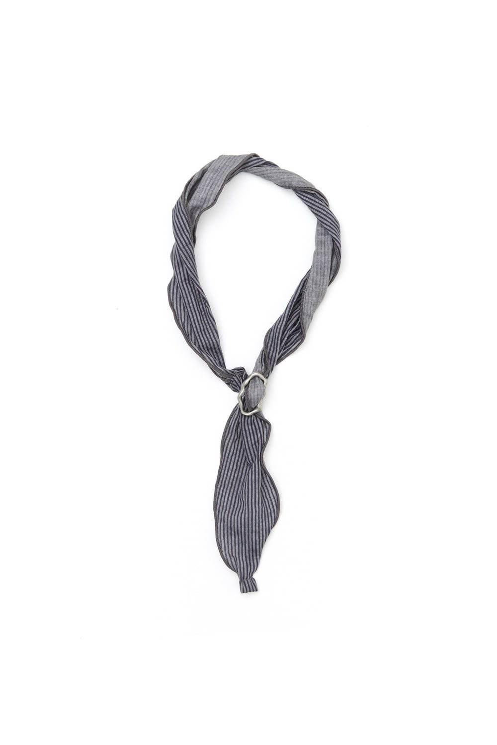 Hatchingroom - Keyring Scarf Stripe Charcoal (OC) product image 1 | TRAB K-Fashion Australia