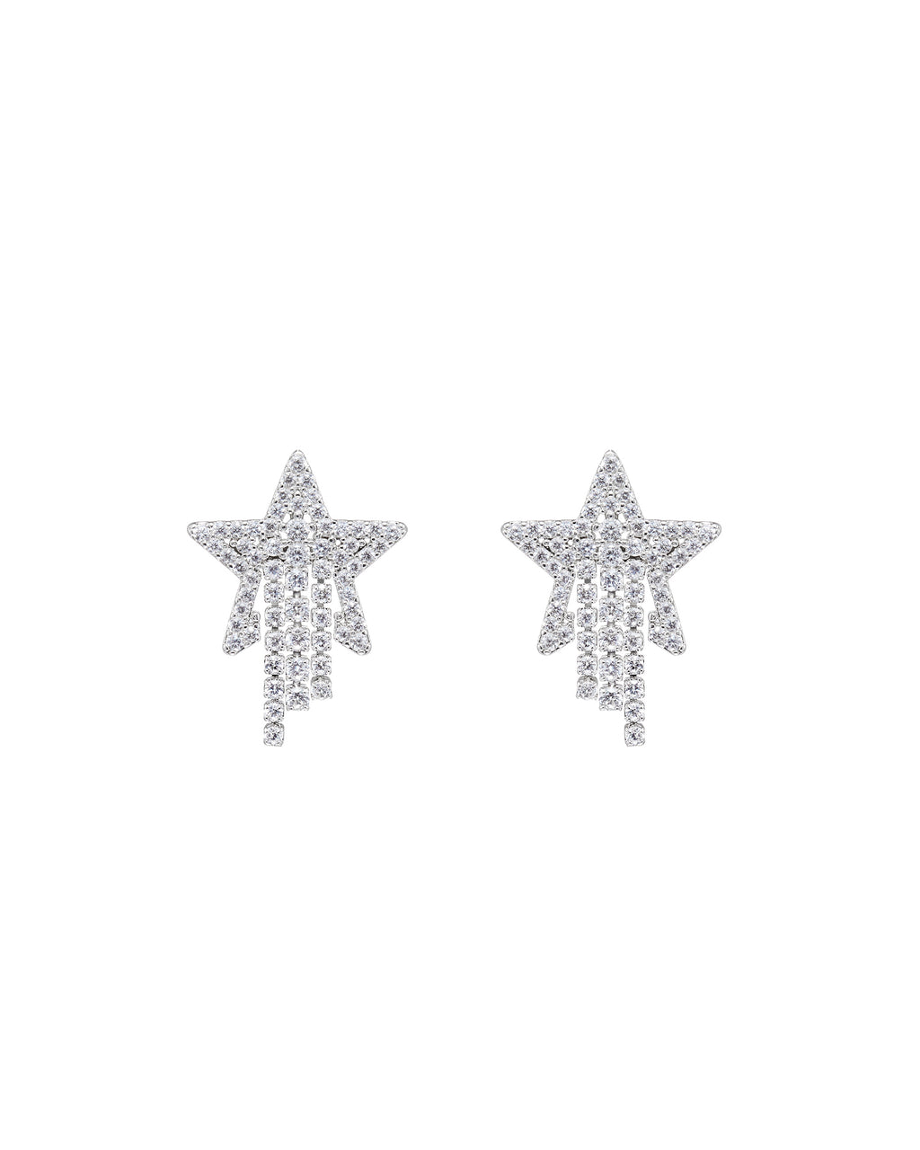 Numbering - Pave Star Drop Earrings #4112 product image 7 | TRAB K-Fashion Australia