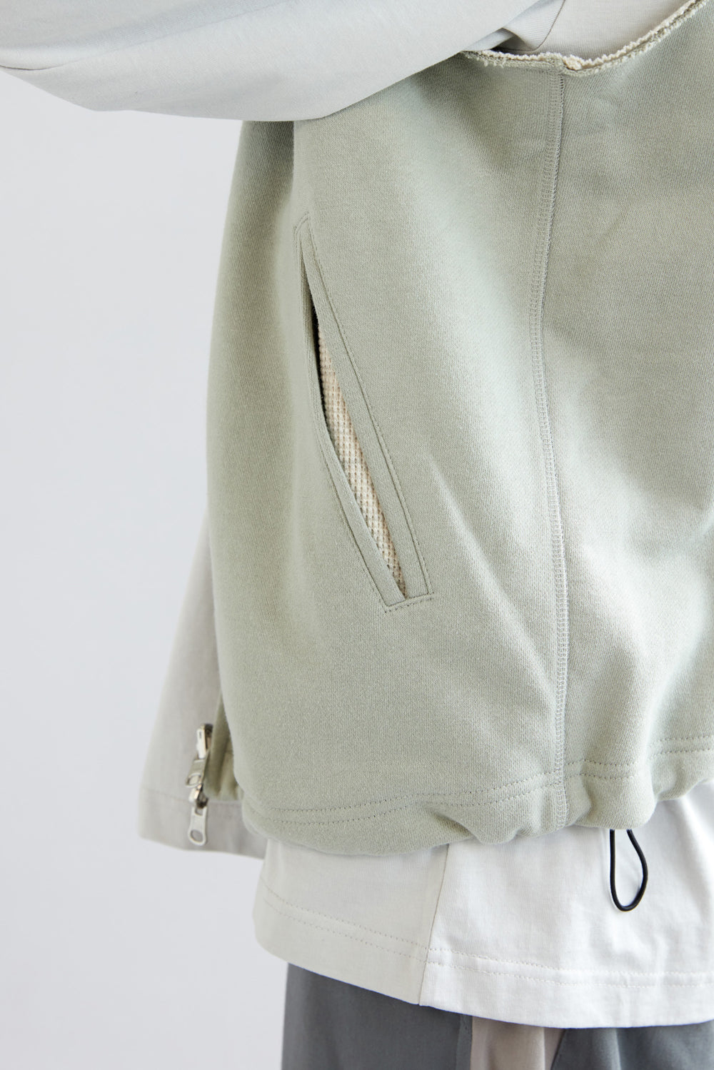 Hatchingroom - Reversible Jersey Vest Olive (Grey) product image 16 | TRAB K-Fashion Australia