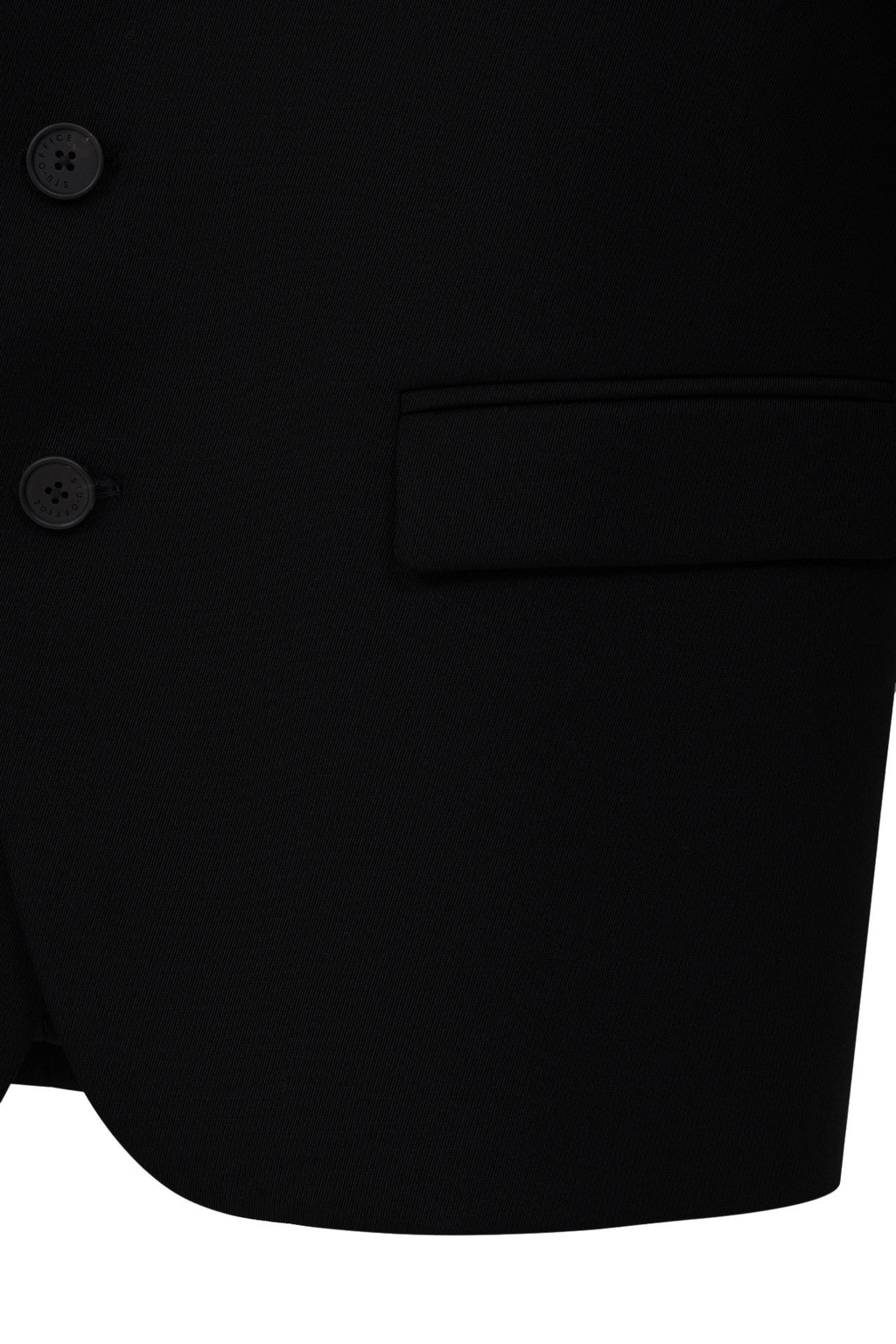 STU - Rounded Single Breasted Jacket (Black) product image 16 | TRAB K-Fashion Australia