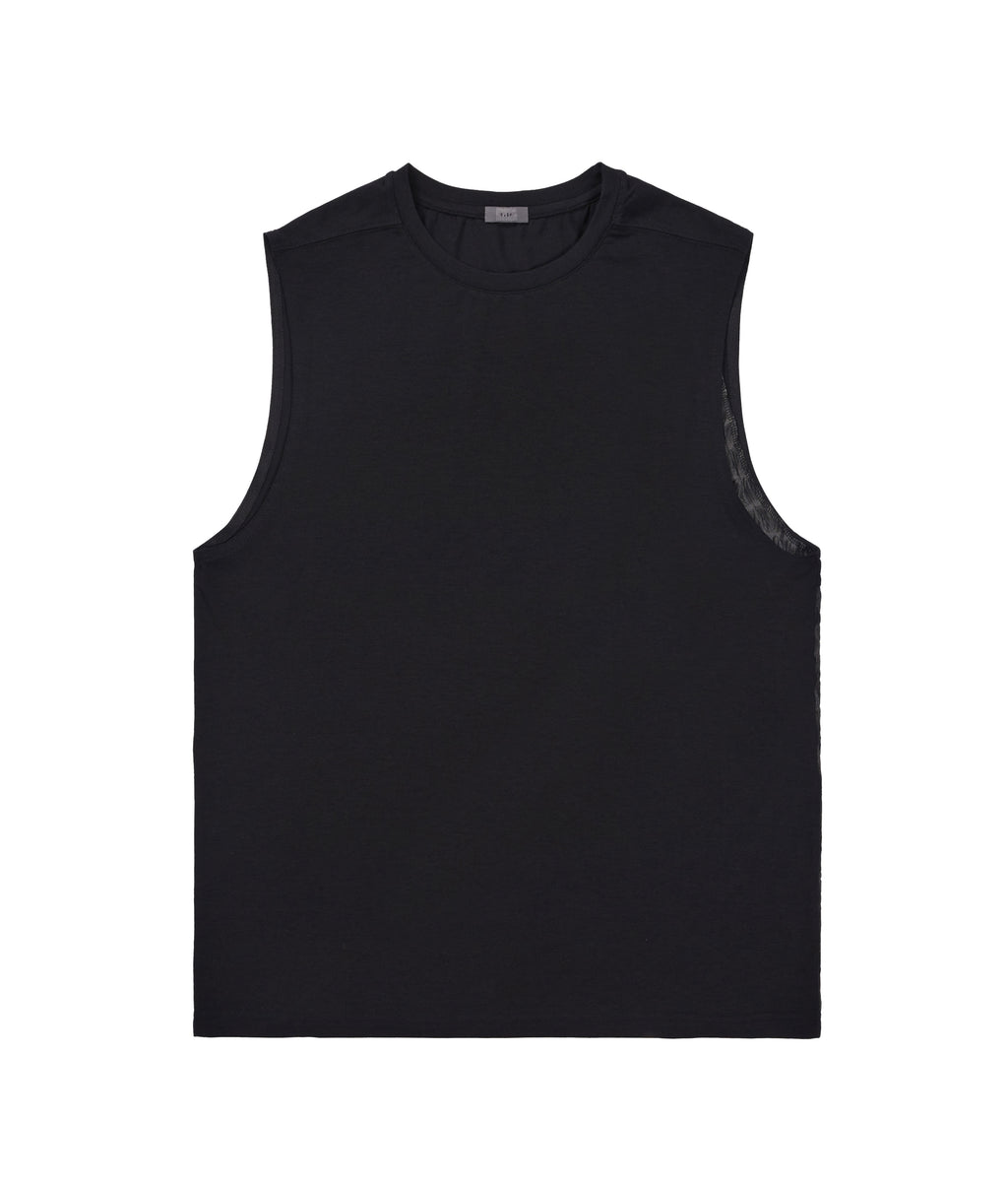 XLIM - Ep.9 Synopsis 01 Tank Top (Black) product image 1 | TRAB K-Fashion Australia