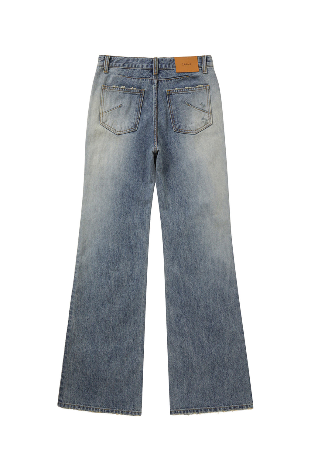 Deinet - Side Seam Washed Jeans (Blue) product image 2 | TRAB K-Fashion Australia
