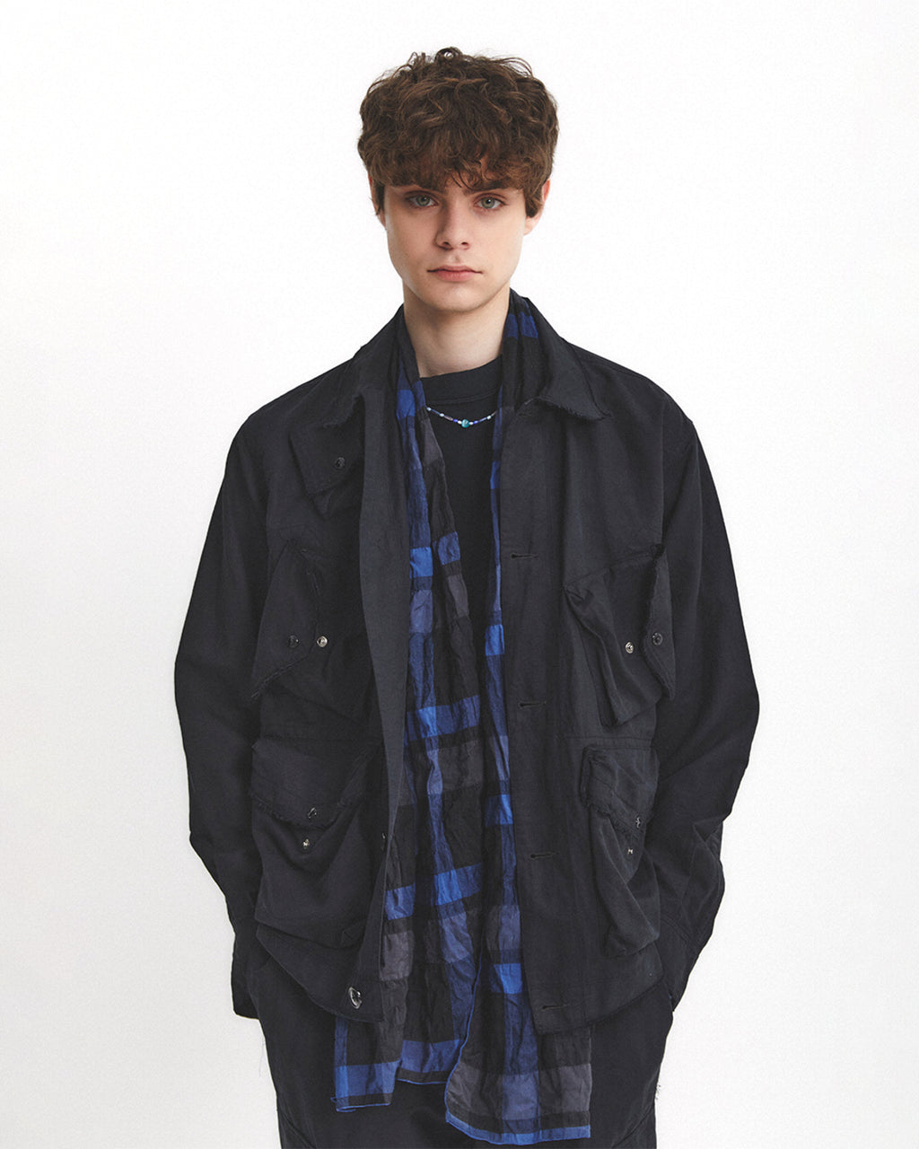 Eastlogue - C-1 Jacket (Black Linen) product image 2 | TRAB K-Fashion Australia