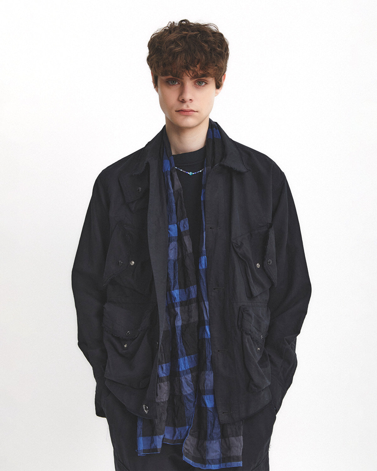 Eastlogue - C-1 Jacket (Black Linen) product image 2 | TRAB K-Fashion Australia