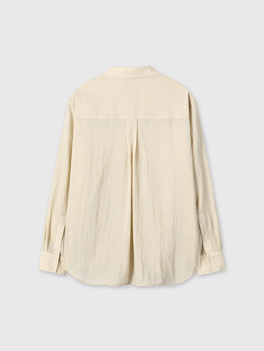 Tonywack - Linen Relaxed Fit Shirt (Beige) product image 10 | TRAB K-Fashion Australia