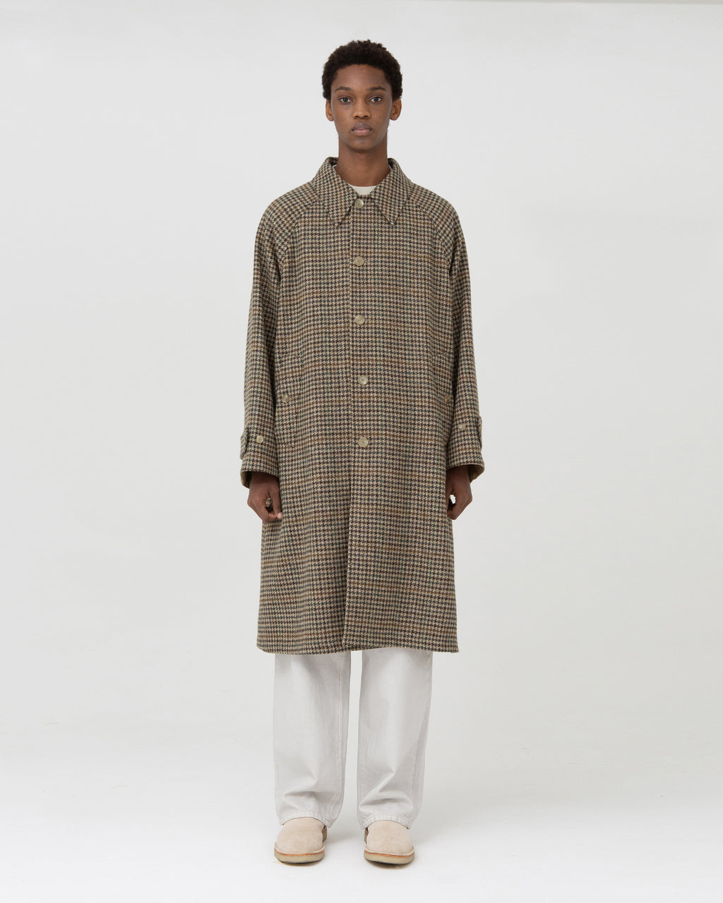 Brownyard - Reversible Balmacaan Coat (Beige) product image 1 | TRAB K-Fashion Australia